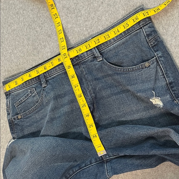 Democracy Straight Jeans Womens 12 Blue - Picture 4 of 10